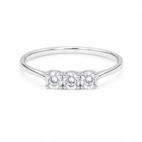 Anillo Idee Preziose dal 1987 Mujer in Oro blanco Zircone IP.AK18B/115